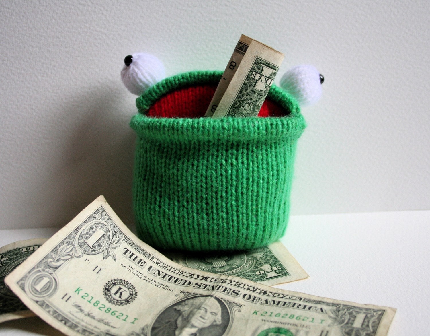 Knit Your Own Pocket Frog pdf Knitting Pattern Etsy