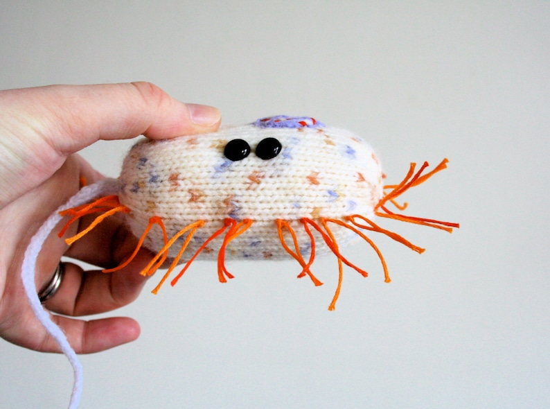 Knit your own Squeaky Bacteria Bacillus pdf knitting pattern image 3