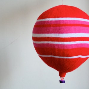Pink and Red Hot Air Balloon image 1