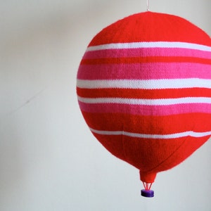 Knit your own hot air balloons pdf knitting pattern image 4