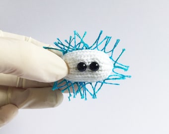 Knit your own Baby Bacteria (pdf knitting pattern)