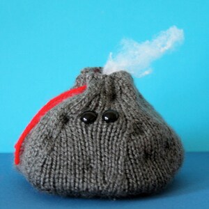 Knit your own Amigurumi Volcano Family pdf knitting pattern image 3