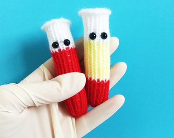 Knit your own Amigurumi Blood Sample