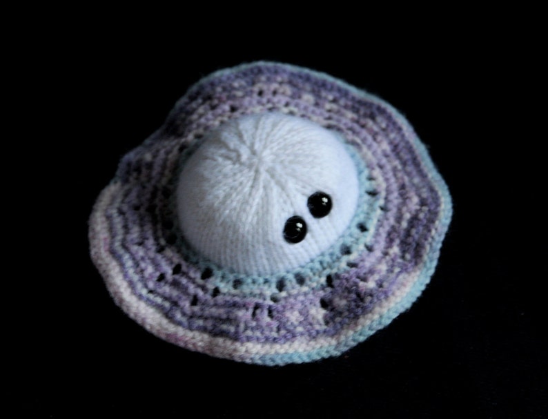Knit your own Little Ringed Planet pdf knitting pattern image 5