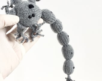 Knit your own Amigurumi Neuron (pdf knitting pattern)