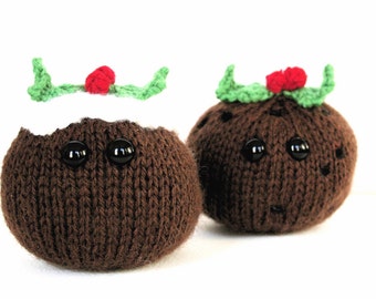 Knit your own amigurumi Christmas pudding (pdf)