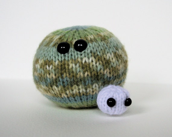Knit Your Own Little Planet With Baby Moon Pdf Knitting Etsy