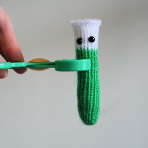 Knit your own Amigurumi Test Tubes pdf knitting pattern image 2