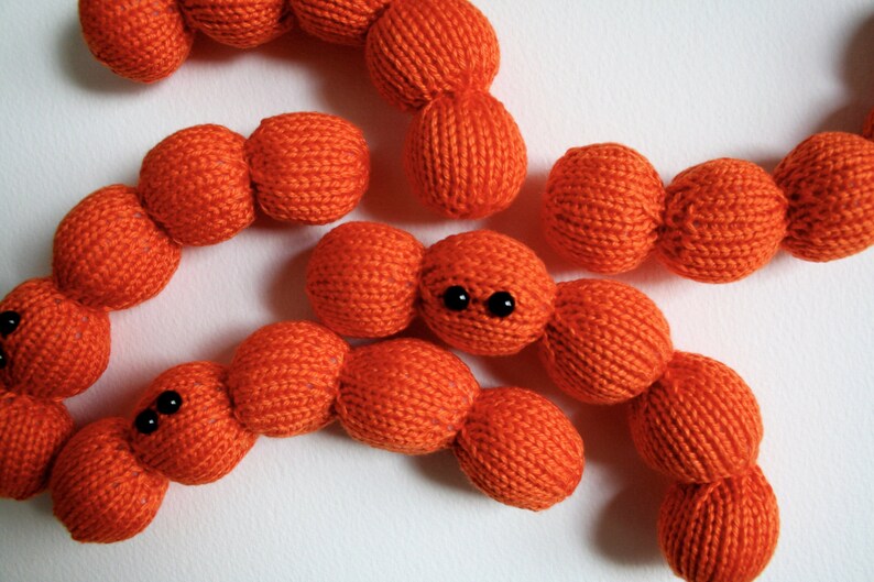 Knit your own Streptococcus Chain pdf knitting pattern image 4