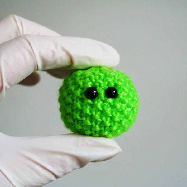 Knit your own Amigurumi Algae (pdf knitting pattern)