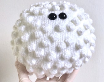 Knit your own Giant White Blood Cell (basophil) (pdf knitting pattern)