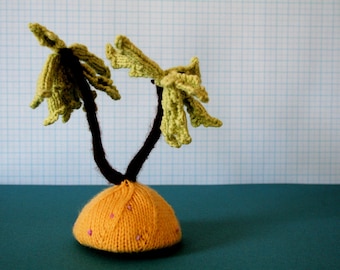 Knit your own Tiny Tropical Island (pdf knitting pattern)