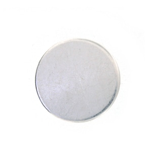 BEST LOWEST PRICE Sale! - 1 Inch 16 Gauge (Super Thick) Sterling Silver Round Discs - Hand Stamping Supplies
