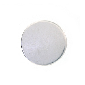 BEST LOWEST PRICE Sale! - 7/8 Inch 20 Gauge Sterling Silver Round Discs - For Hand Stamped Jewelry as low as 4.95 each!
