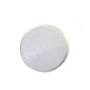 MEILLEUR PRIX LE PLUS BAS Promo ! - Disques ronds de 7/8 de pouce en argent sterling de calibre 24 - 10 disques - Pour bijoux estampés à la main