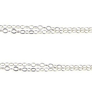 25 QTY Mega Bulk Sale as LOW as 2.50 each: 16, 18, 20, 22, or 24 Inches Finished Sterling Silver Cable Chain with Spring Clasp image 3