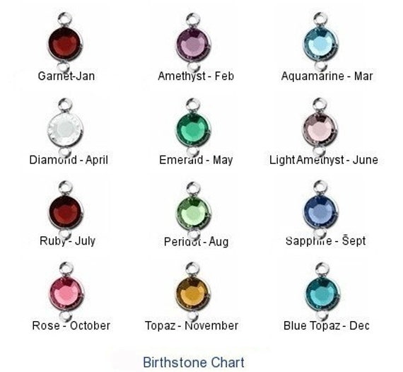 10 Pcs Wholesale 6mm AMETHYST TWO LOOP Rhodium Plated Birthstone