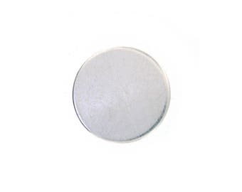 BEST LOWEST PRICE Sale!  100 pcs  1/2 Inch 22 Gauge Sterling Silver Round Discs Dead Soft-  1.40 each!