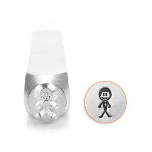 ImpressArt- 7mm, Groom Stick Figure Design Stamp