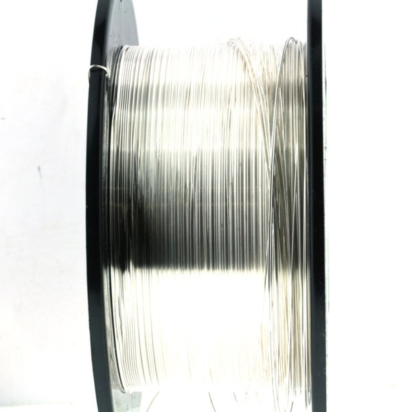 26 Gauge Sterling Silver Half Hard Wire  - 1 foot