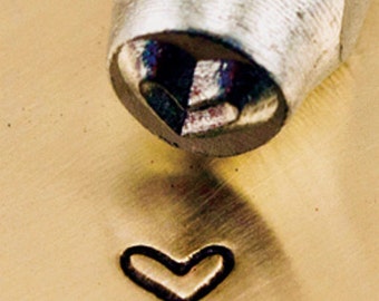 Design Stamp - Whimsy Heart Design Stamp 3mm