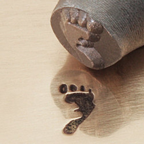 Foot Print Stamp Etsy