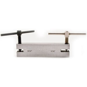 Two Hole Metal Punch 1.60mm (1/16 Inch) and 2.30mm (3/32 Inch) Round