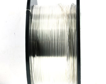 18 Gauge Sterling Silver Half Hard Wire - starting 1 foot