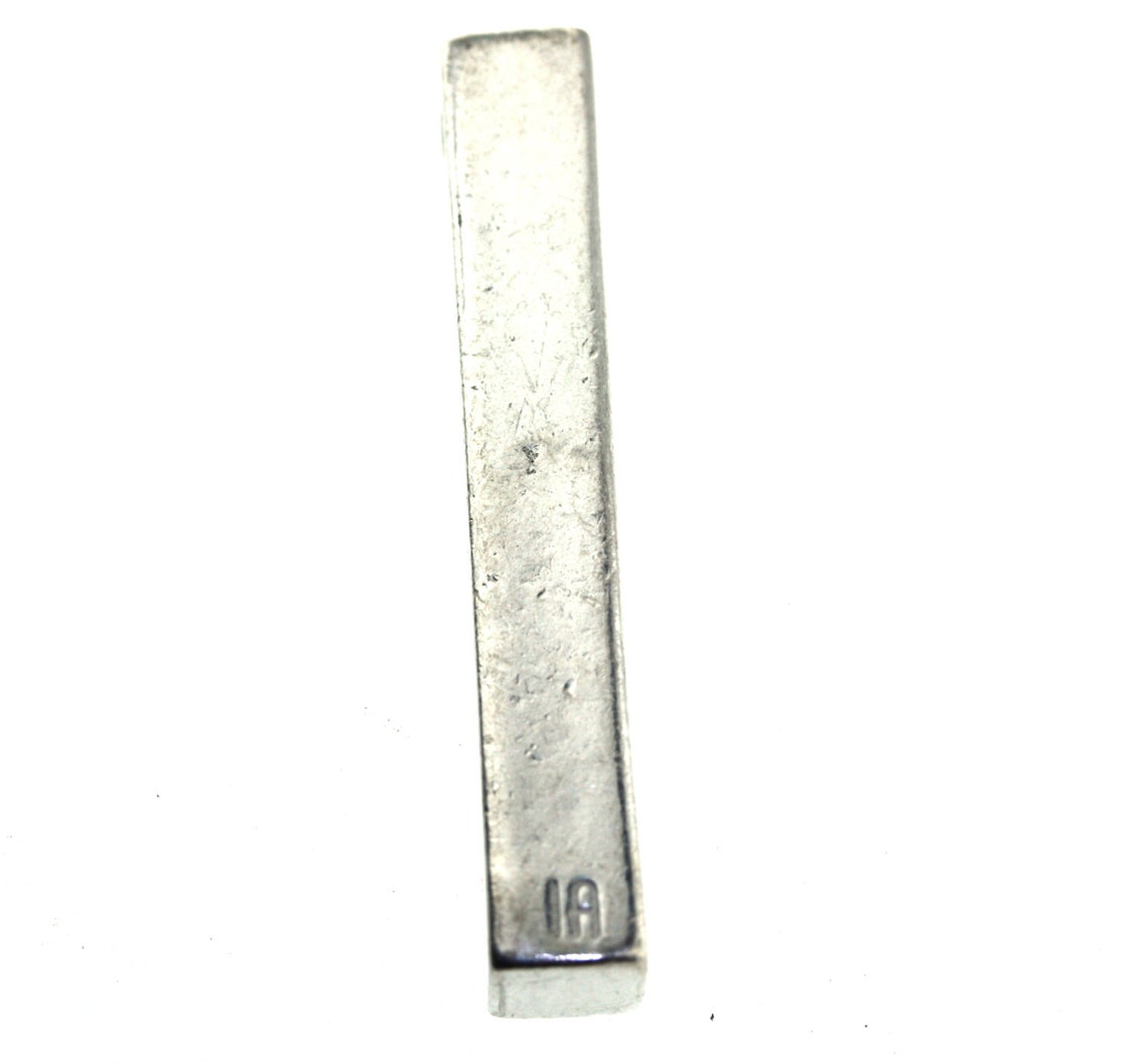 New! Pewter 1.5 Inch X 6mm Solid Rectangle Bar - for Your Hand Stamping ...