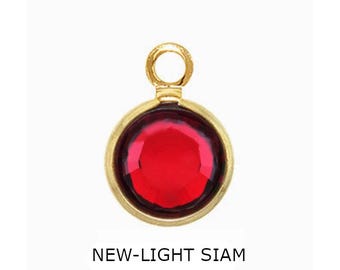 NEW LIGHT SIAM for July 10 pcs of Gold Birthstone Crystal-New Low Price -Wholesale price!