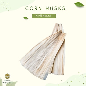 Premium Dried Corn Husks – Natural Tamale Wrappers, Crafts & Decorations