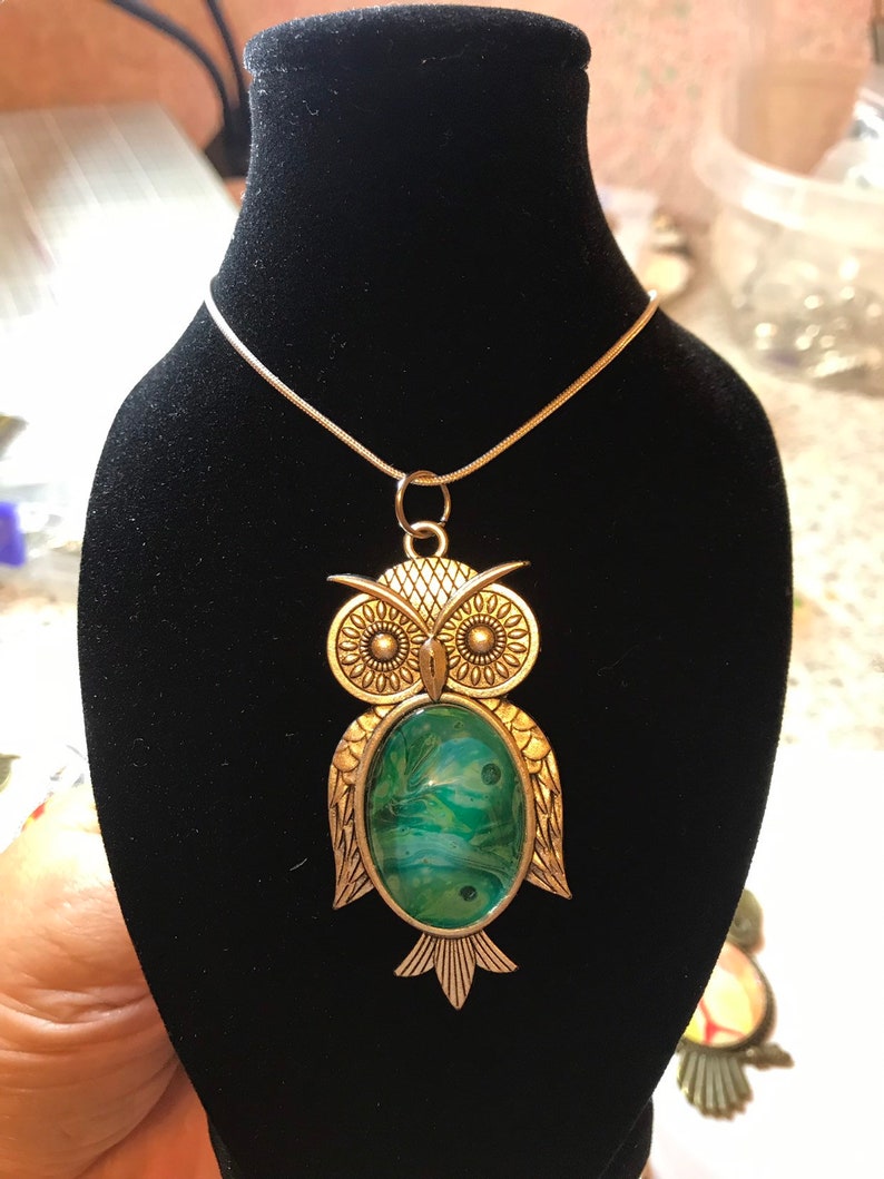 Owl pendant