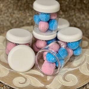 Bubbly Water lily and bluebell bath marbles to make bath time for the Littles- fun with tons of bubbles in the tub from each bath marble!