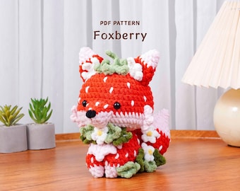 Motif au crochet roseaux, style animal amigurumi, tutoriel peluche fait main, accent décoratif lunatique fait main, tutoriel crochet numérique PDF