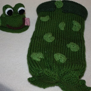 Ribbit Ribbit, From my Frog Pad to Your Pad the Frog Cuddlybum image 1