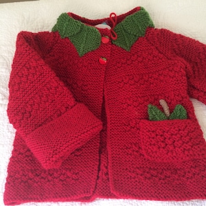 Apple Delight Cardigan  Hurry and Order to assure availability