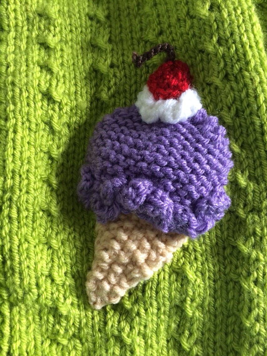 Yummy Ice Cream Cone Sweater Etsy