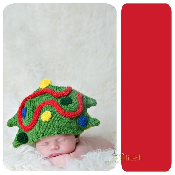 Christmas Tree Baby/Toddler Hat Etsy