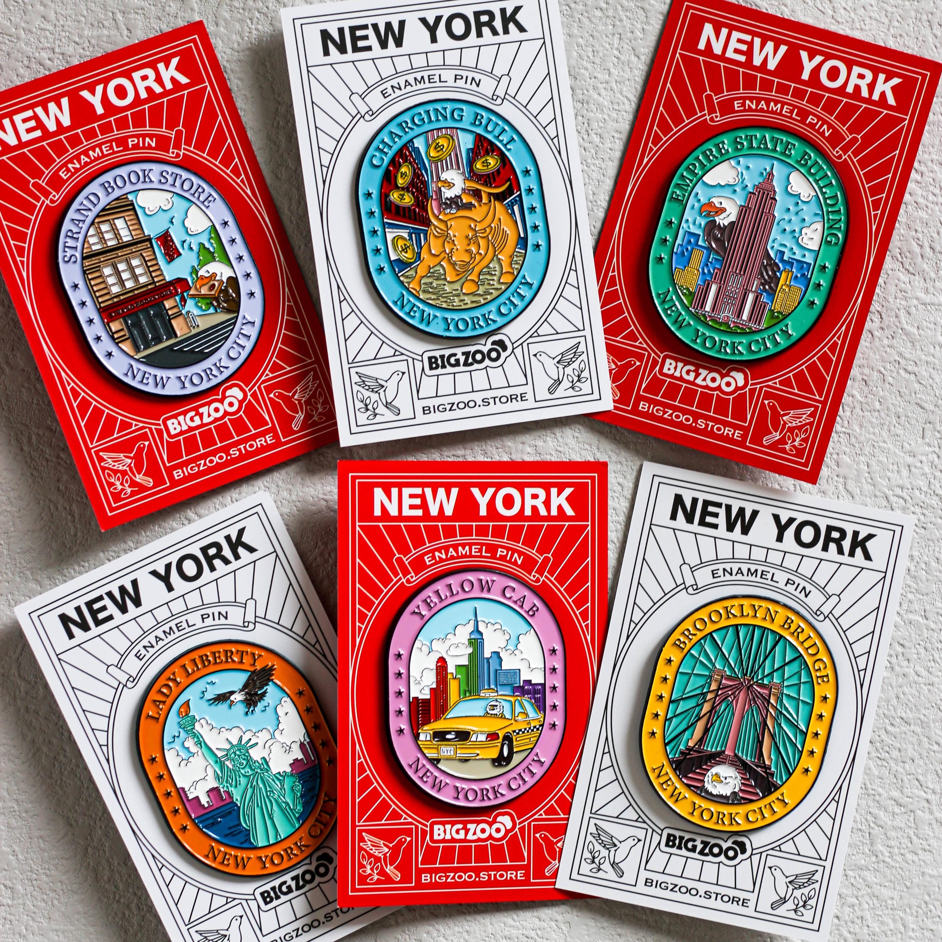 New york pin - Etsy 日本