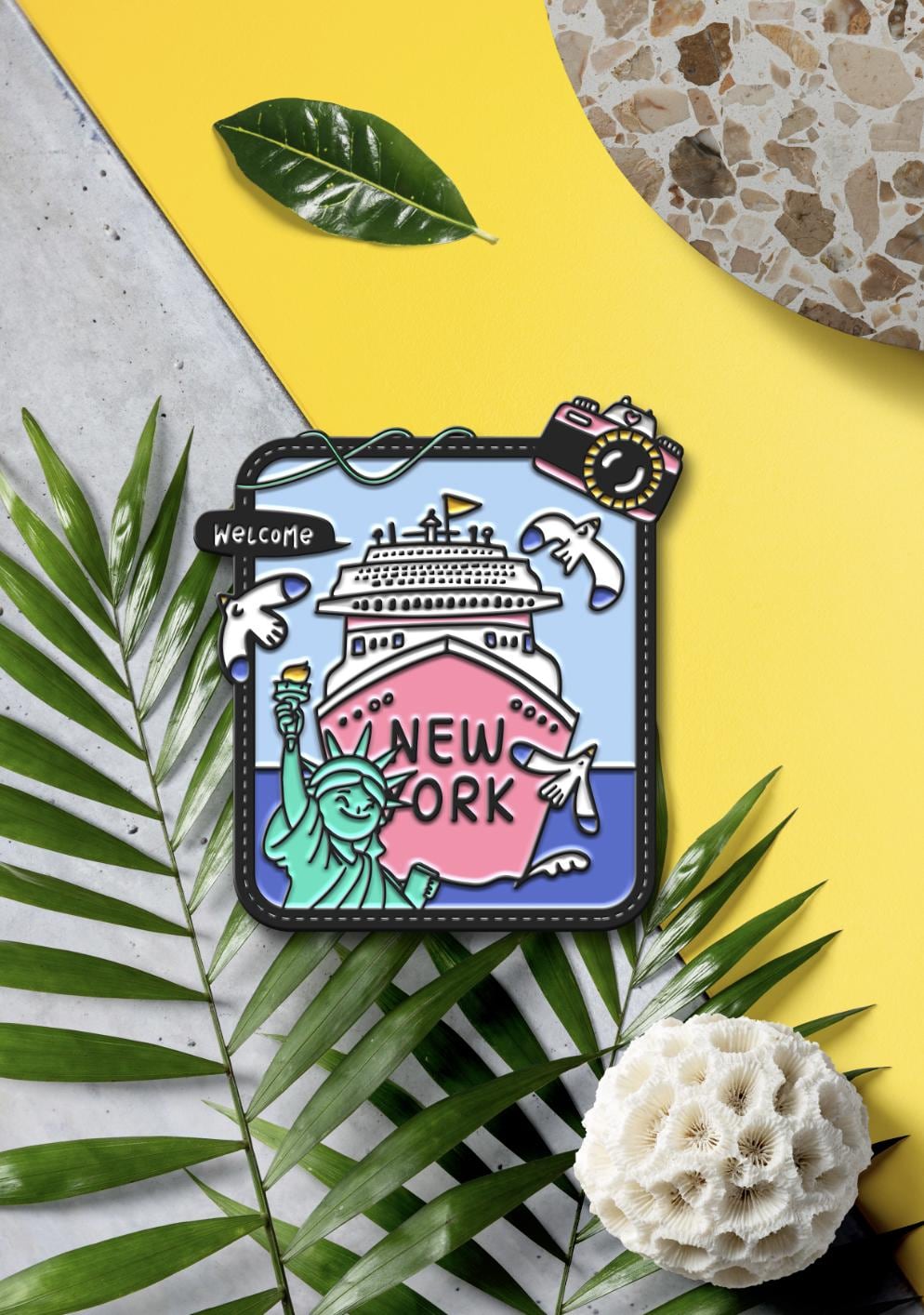 Empire State Badge - Etsy Singapore