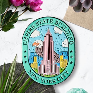 Empire State Badge - Etsy