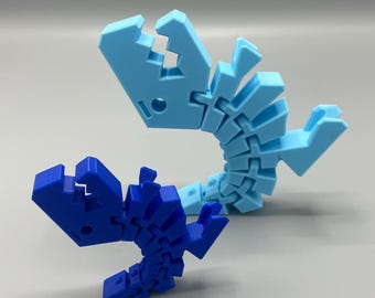 Flexi Rex: Articulating Dinosaur Fidget Toy