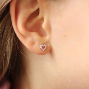 Lesonti Pendientes encantadores y elegantes para niñas y mujeres, en plata de ley 925 antialérgica con exclusiva tuerca de seguridad