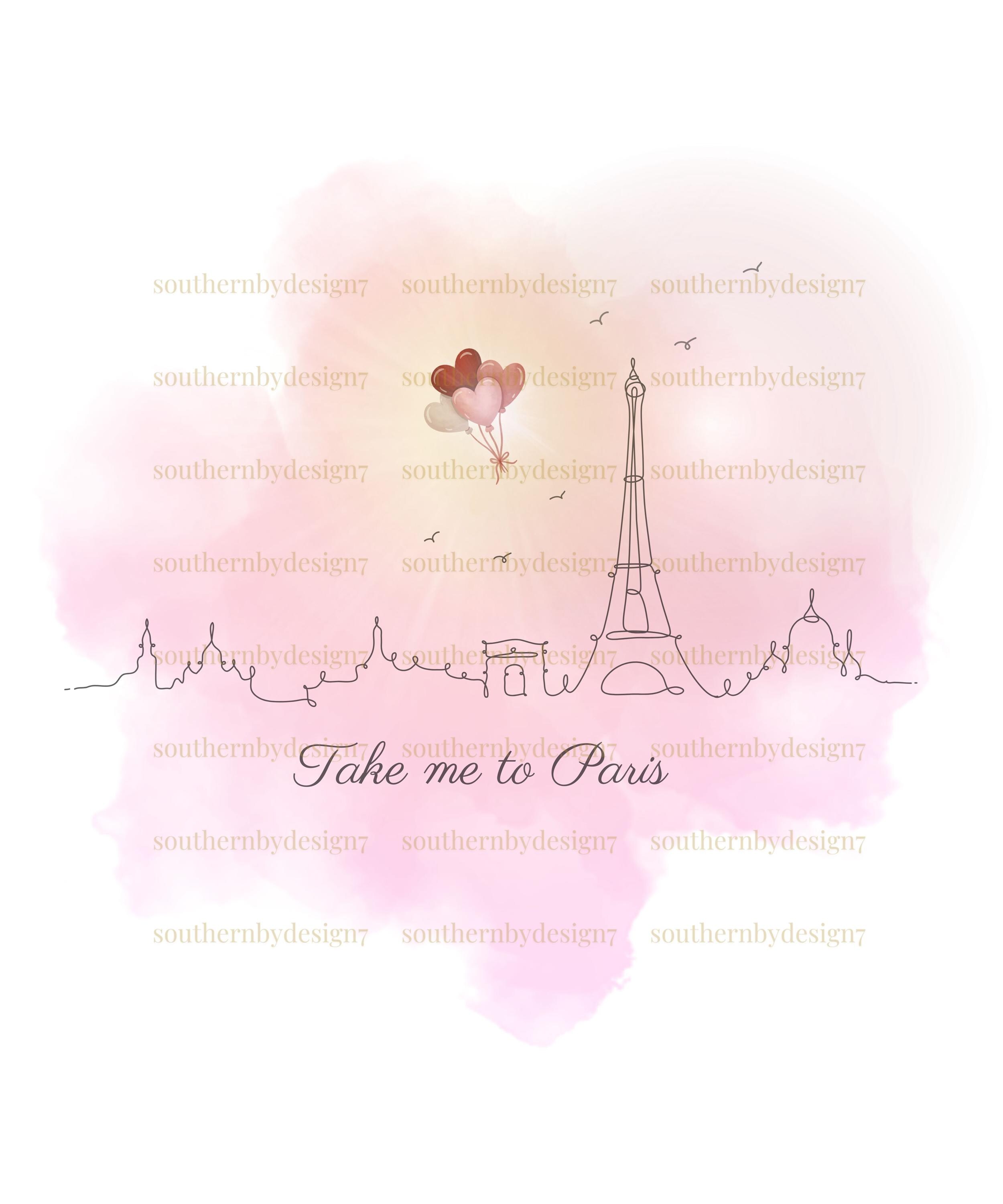 MoonWorks Tasse „Take Me To Paris“ – Geschenk Für Freundin & Paris-Fans Mit Rosafarbenem Innenbereich
