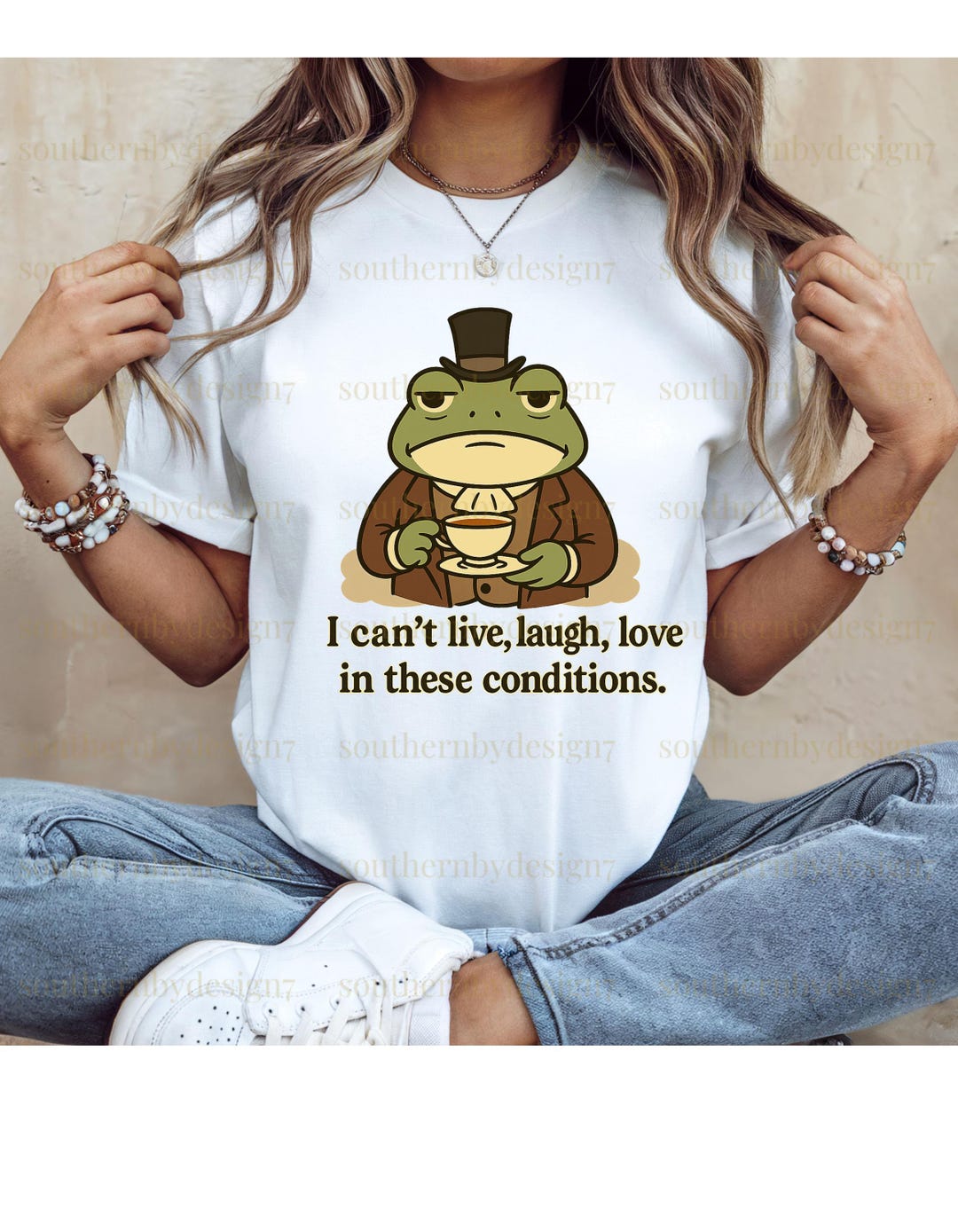 Grumpy For Tea Funny Grumpy Frog Sipping Tea PNG - Etsy