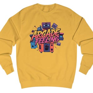Vintage Classic Unisex Sweatshirt - Nostalgic Retro Jumper, Cozy Sweater, Hipster Pullover, Warm Top for Men and Women, Gift for Vintage