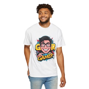 Gamer Shirt for Men, Retro Gaming, Graphic Tee, Video Game, Lover Gift, Pixel Art T-Shirt, Gamer Clothing, Geek, Culture Apparel, Gamer gift