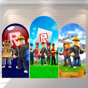 Games Backdrop Kids Birthday Dogs Decoration Dog Arch Cover Photography Background Polyester