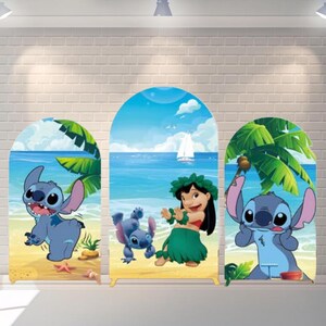 Cartoon Backdrop Kids Birthday  Decoration Friends Arch Cover Photography Background Polyester