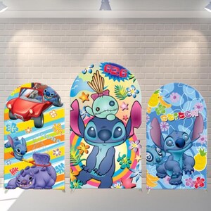 Cartoon Backdrop Kids Birthday  Decoration Friends Arch Cover Photography Background Polyester
